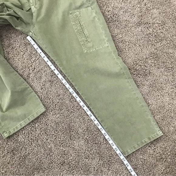 Zara Olive Green Cargo Pants - Picture 10 of 12